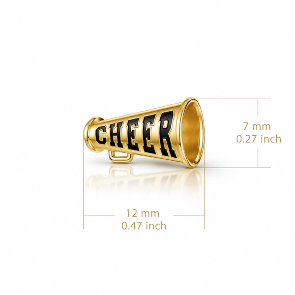 Cheer Pendant Necklace - Gold