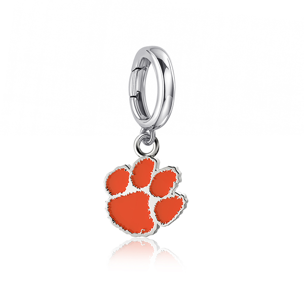 Clemson University Bracelet Charm - Enamel