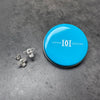 Cow Stud Earrings - Silver