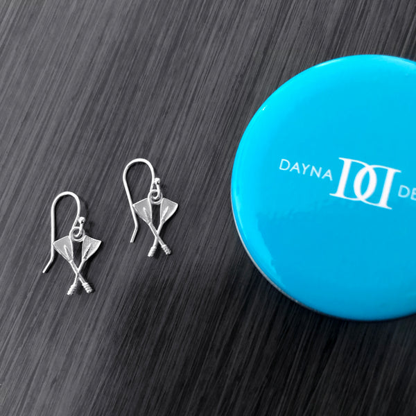 Crew Rowing Dangle Earrings