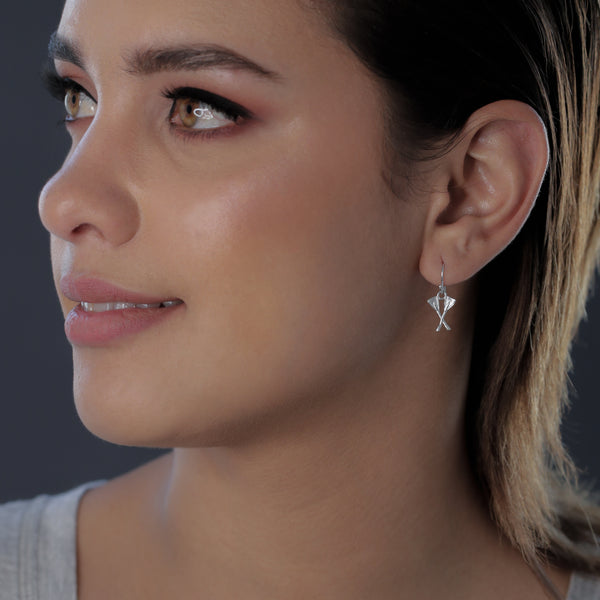 Crew Rowing Dangle Earrings