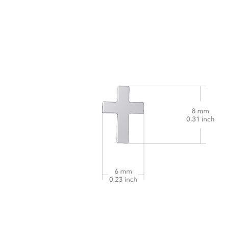 Cross Stud Earrings
