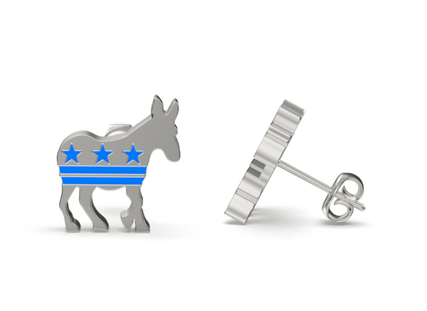 Donkey Stud Earrings - Enamel