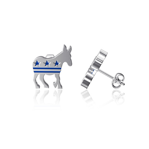 Donkey Stud Earrings - Enamel