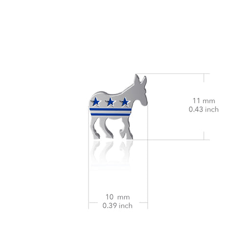 Donkey Pendant Necklace - Enamel