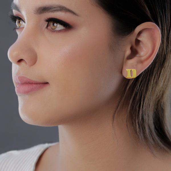 Duke University Stud Earrings - Gold