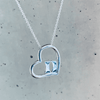 Duke University Heart Necklace