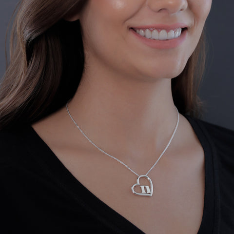 Duke University Heart Necklace