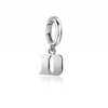 Duke University Bracelet Charm - Silver