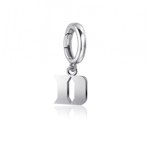 Duke University Bracelet Charm - Silver