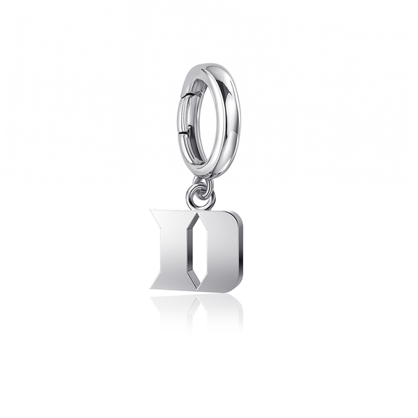 Duke University Bracelet Charm - Silver