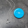Hockey Pendant Necklace - Silver