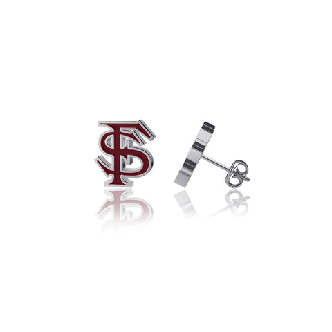 Florida State University Post Earrings - Enamel