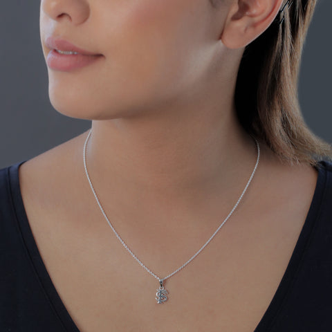 Florida State University Pendant Necklace - Silver