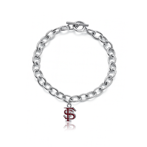 Florida State University Link Bracelet - Enamel