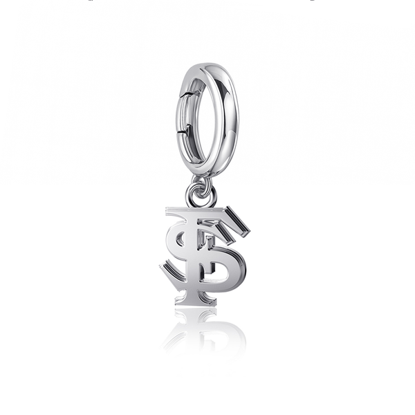Florida State University Bracelet Charm - Silver