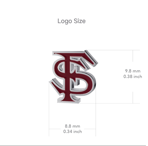 Florida State University Dangle Earrings - Enamel