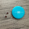 Football Dangle Earrings - Enamel