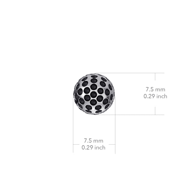 Golf Ball Pendant Necklace