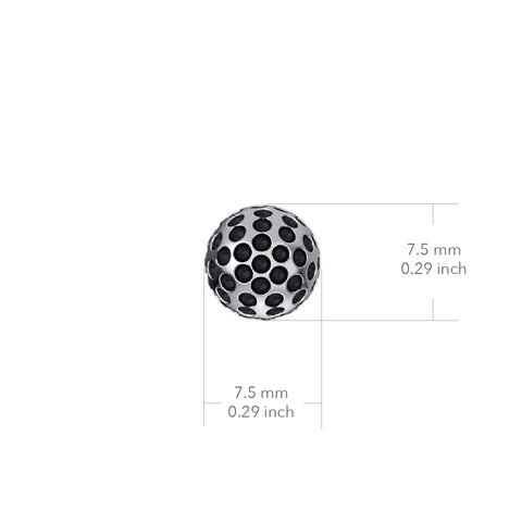 Golf Ball Dangle Earrings