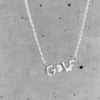 GOLF Pendant Necklace - Silver