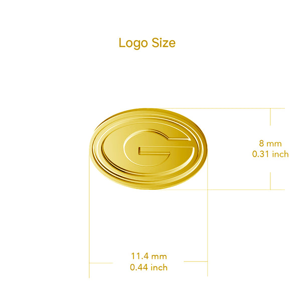 University of Georgia Stud Earrings - Gold