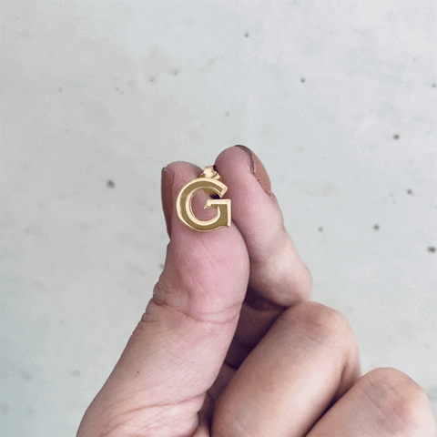 Georgetown Hoyas Post Earrings - Gold Plated