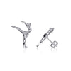 Gymnastics Stud Earrings