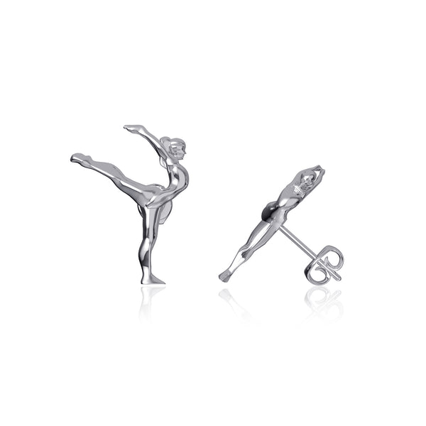 Gymnastics Stud Earrings