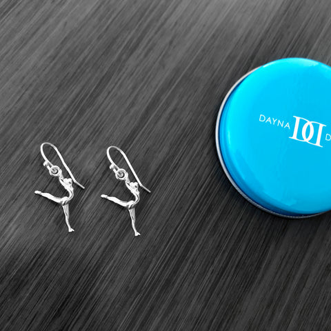 Gymnastics Dangle Earrings