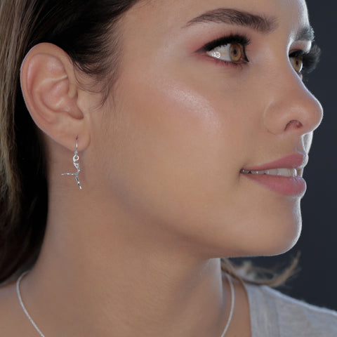 Gymnastics Dangle Earrings
