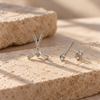 Hockey Stud Earrings