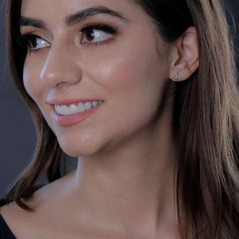 Hockey Stud Earrings