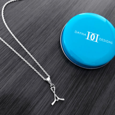 Hockey Pendant Necklace