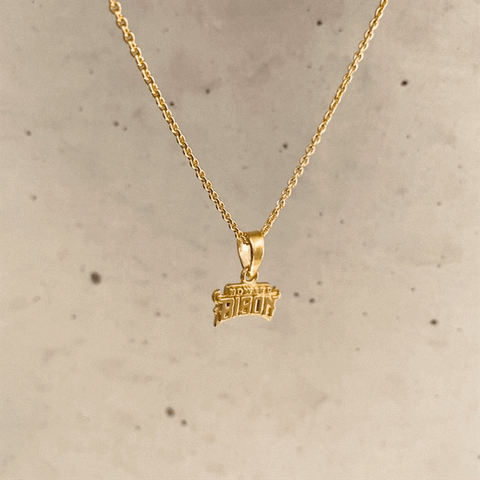 Howard University Bison Pendant Necklace - Gold Plated