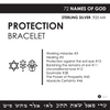 Kabbalah Cuff Bracelet - Silver