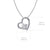 Morehouse Maroon Tigers Heart Pendant Necklace - Silver