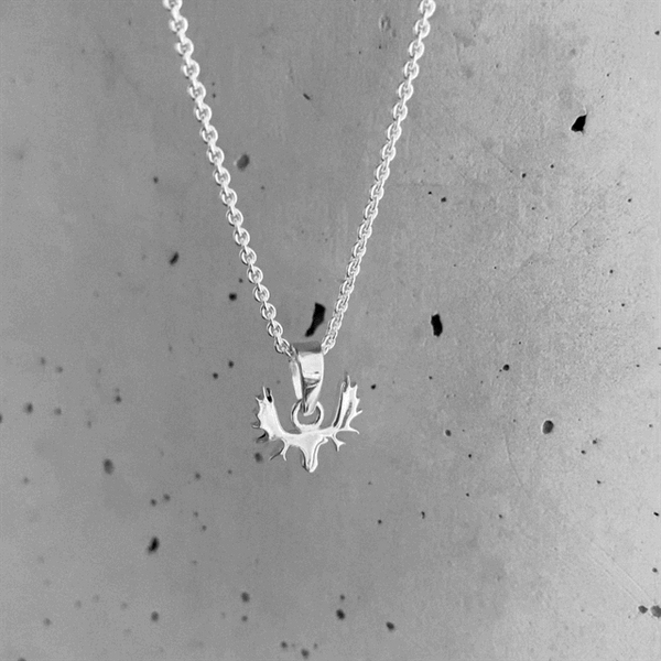 Moose Pendant Necklace