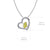 North Carolina A&T Aggies Heart Pendant Necklace - Enamel