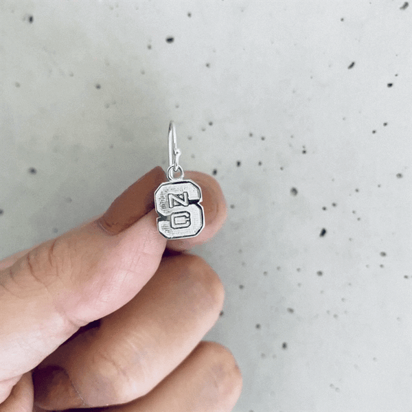 NC State University Dangle Earrings