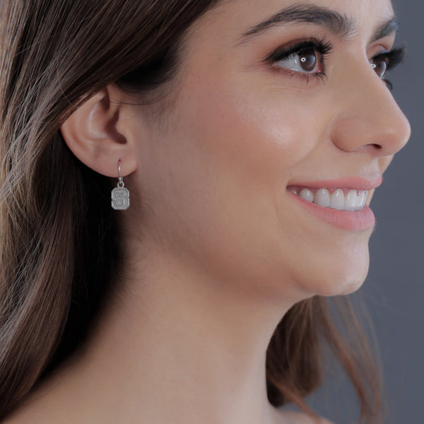 NC State University Dangle Earrings