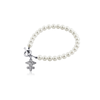 Nurse Caduceus Pearl Bracelet