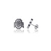 Ohio State University Stud Earrings - Silver