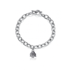 Ohio State University Link Bracelet - Silver