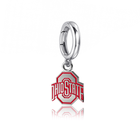 Ohio State University Bracelet Charm - Enamel