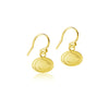 Penn State University Dangle Earrings - Gold