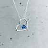 Penn State University Heart Necklace - Enamel