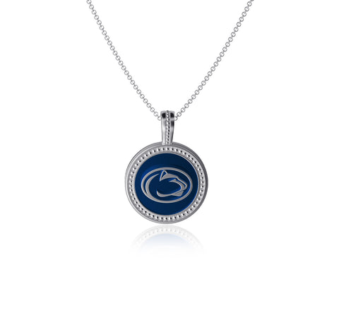 Penn State University Coin Pendant Necklace - Enamel