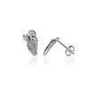 Running Shoe Stud Earrings - Silver