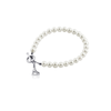 Skate Pearl Bracelet - Silver